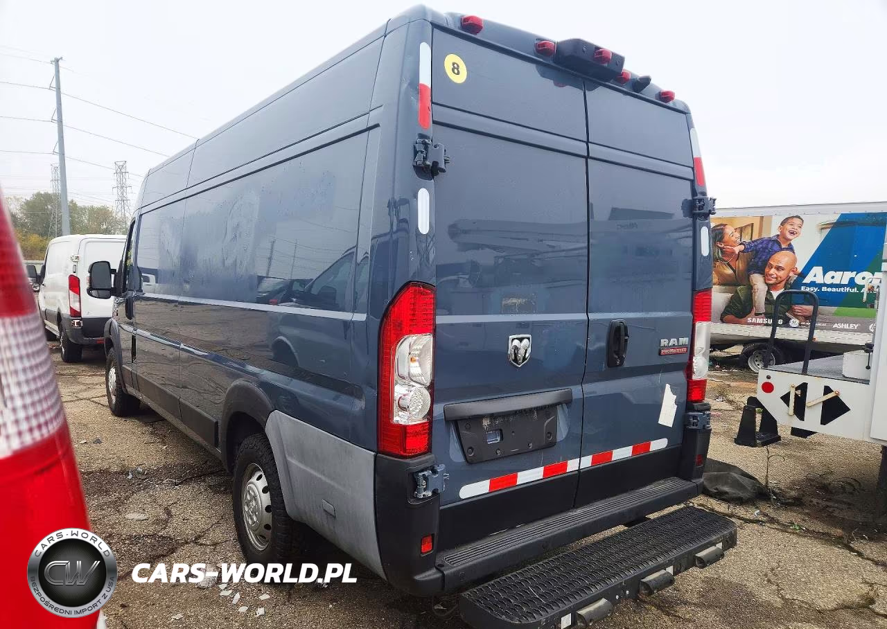 2021 Ram Promaster 3500 Delivery Van VIN:3C6MRVJG8ME580103 - 2