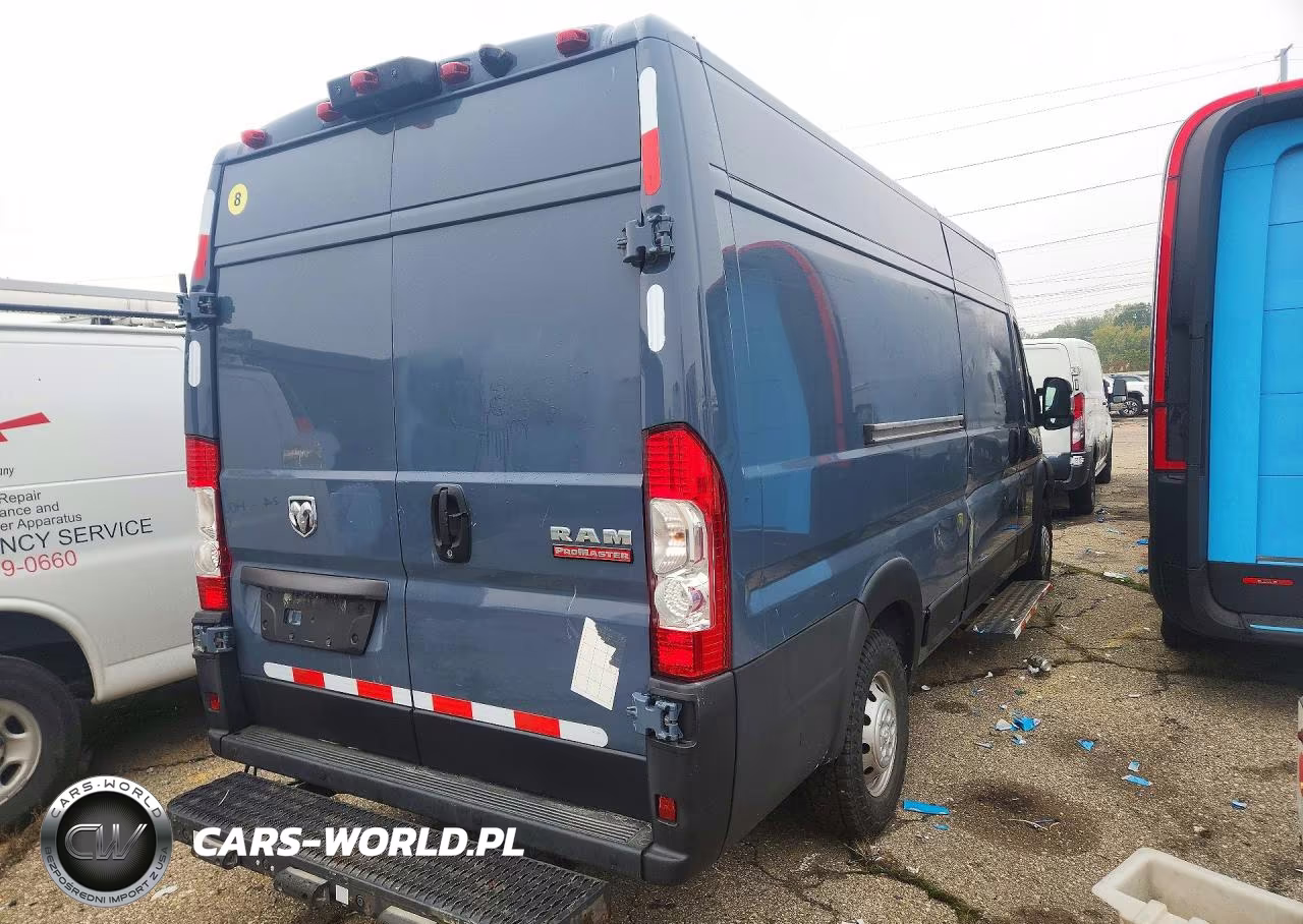 2021 Ram Promaster 3500 Delivery Van VIN:3C6MRVJG8ME580103 - 3