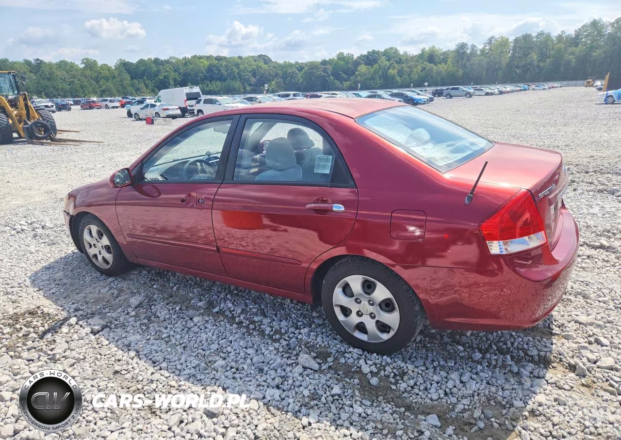 2008 Kia Spectra Lx VIN:KNAFE122185579799 - 2