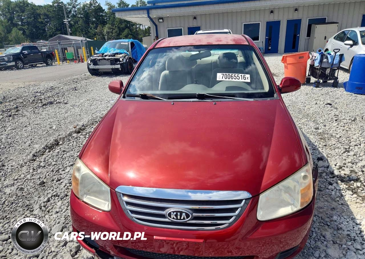 2008 Kia Spectra Lx VIN:KNAFE122185579799 - 5