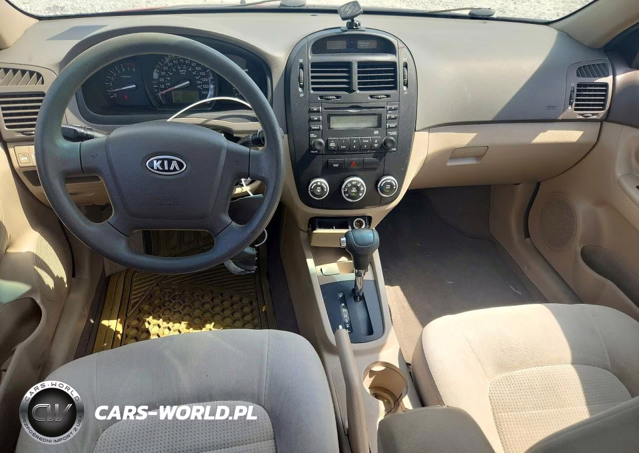 2008 Kia Spectra Lx VIN:KNAFE122185579799 - 8