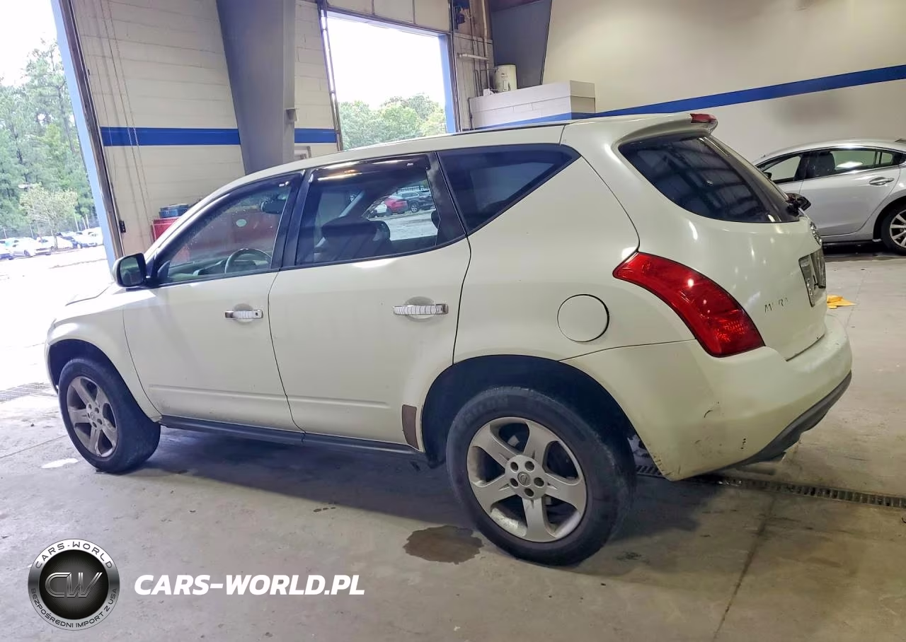 2004 Nissan Murano Sl VIN:JN8AZ08T04W205608 - 2