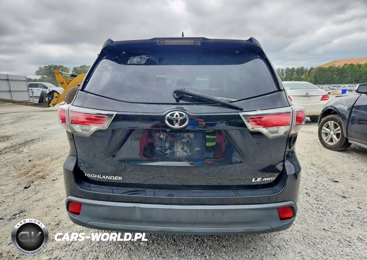2015 Toyota Highlander Le Plus VIN:5TDBKRFH6FS214615 - 6