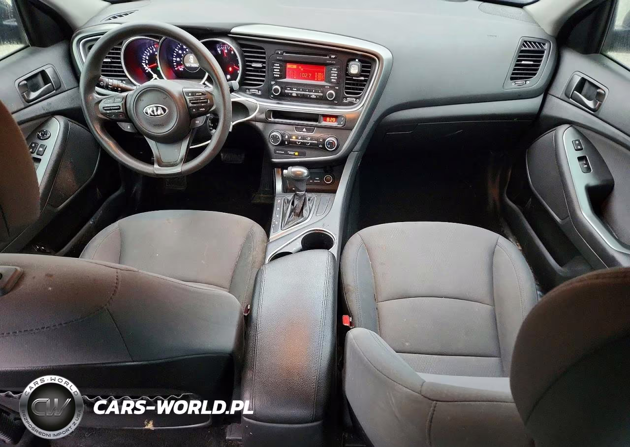 2015 Kia Optima Lx VIN:KNAGM4A76F5660705 - 8