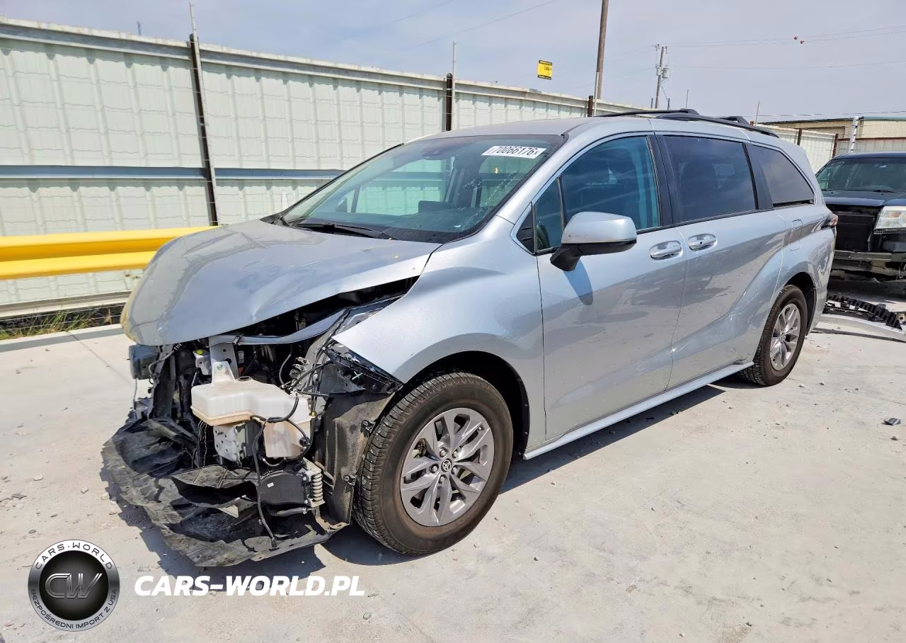 2024 Toyota Sienna Le VIN:5TDKSKFC0RS125770 - 1