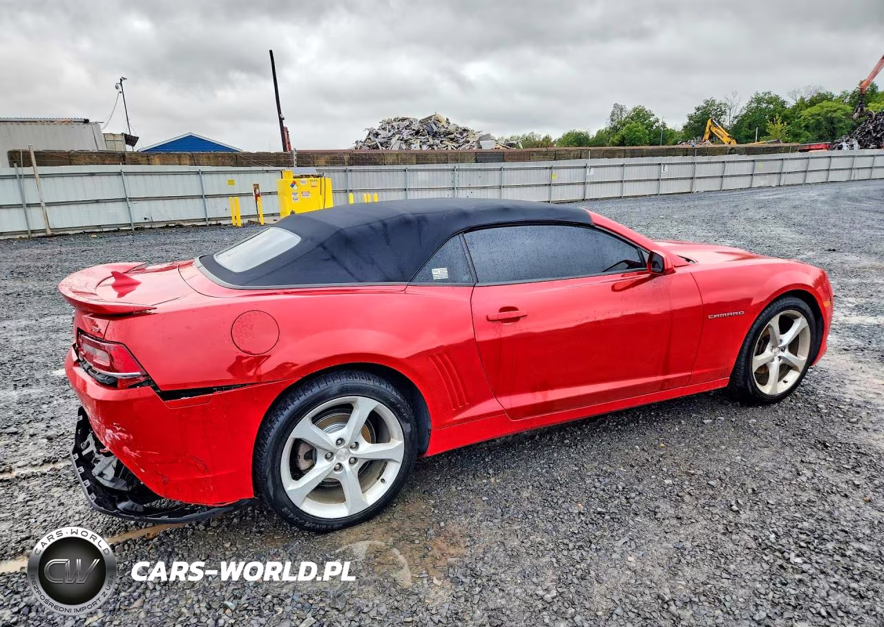 2015 Chevrolet Camaro Lt VIN:2G1FD3D31F9289160 - 3