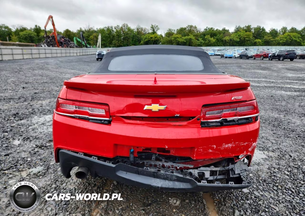 2015 Chevrolet Camaro Lt VIN:2G1FD3D31F9289160 - 6