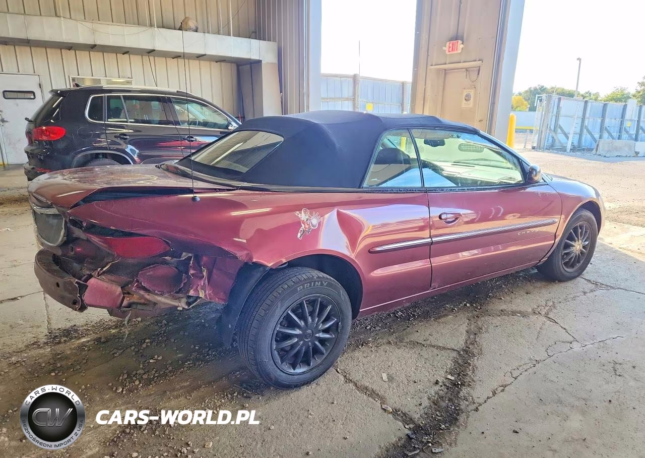 2001 Chrysler Sebring Lxi VIN:1C3EL55U41N606383 - 3
