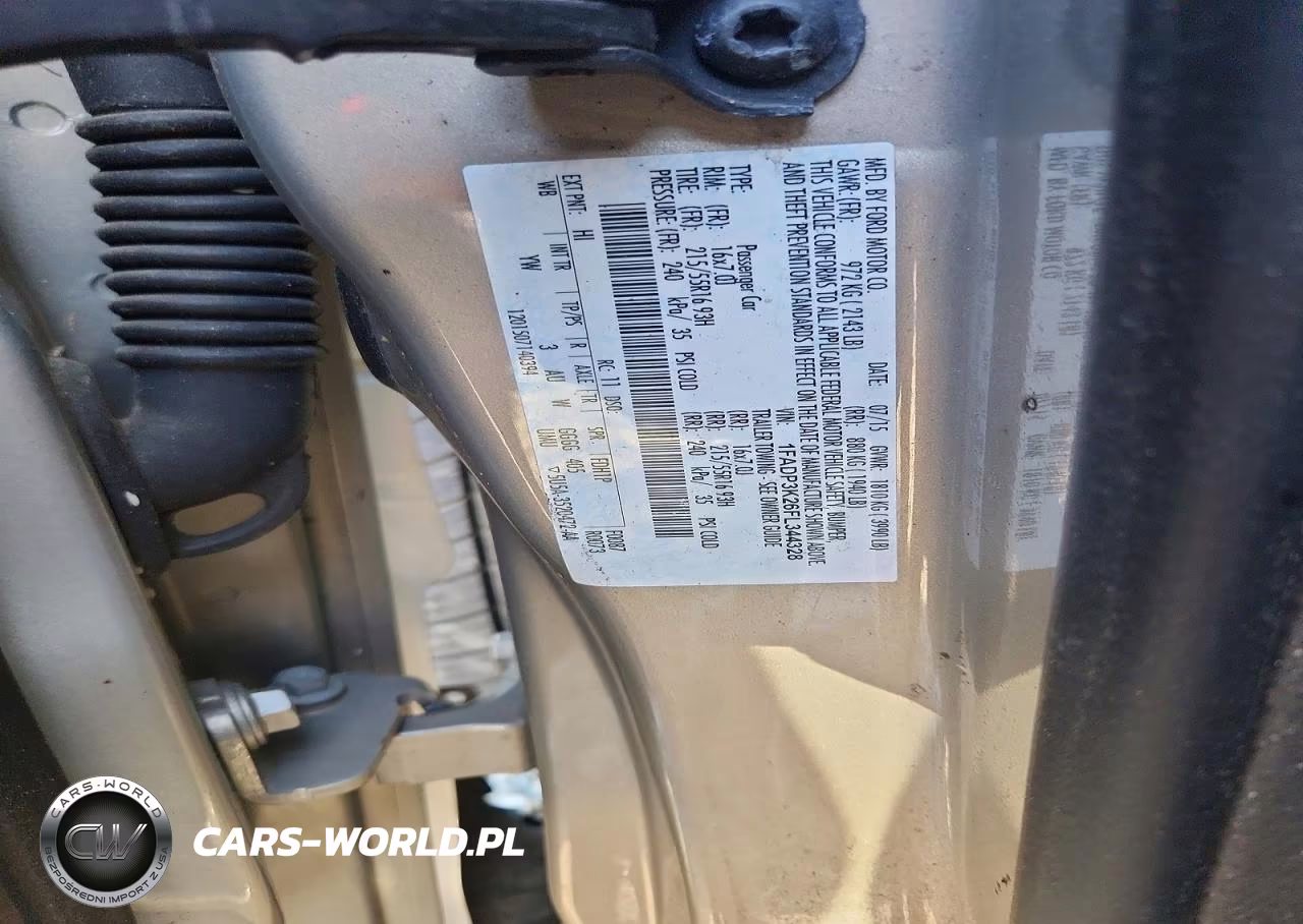 2015 Ford Focus Se VIN:1FADP3K26FL344328 - 13