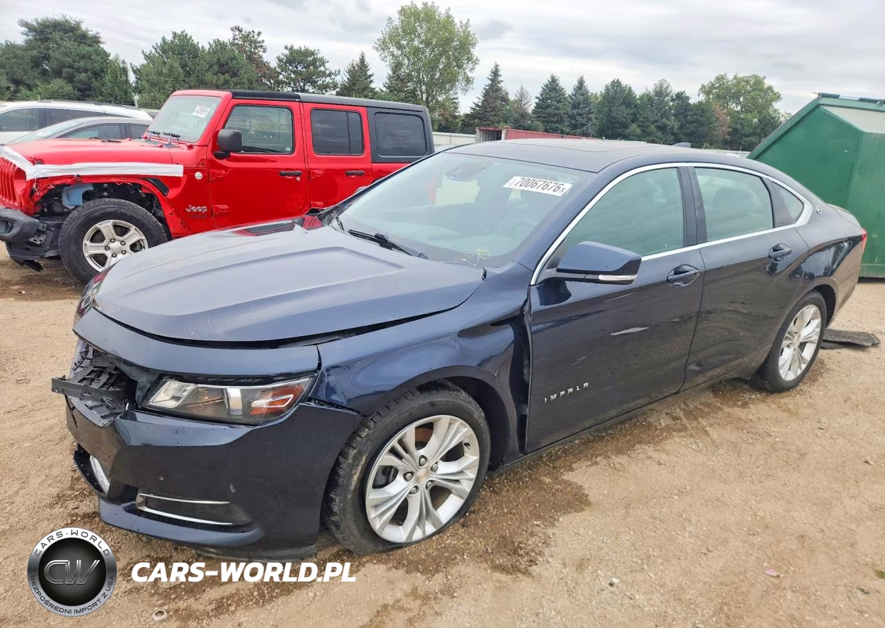 2015 Chevrolet Impala Lt VIN:2G1125S36F9228322 - 1