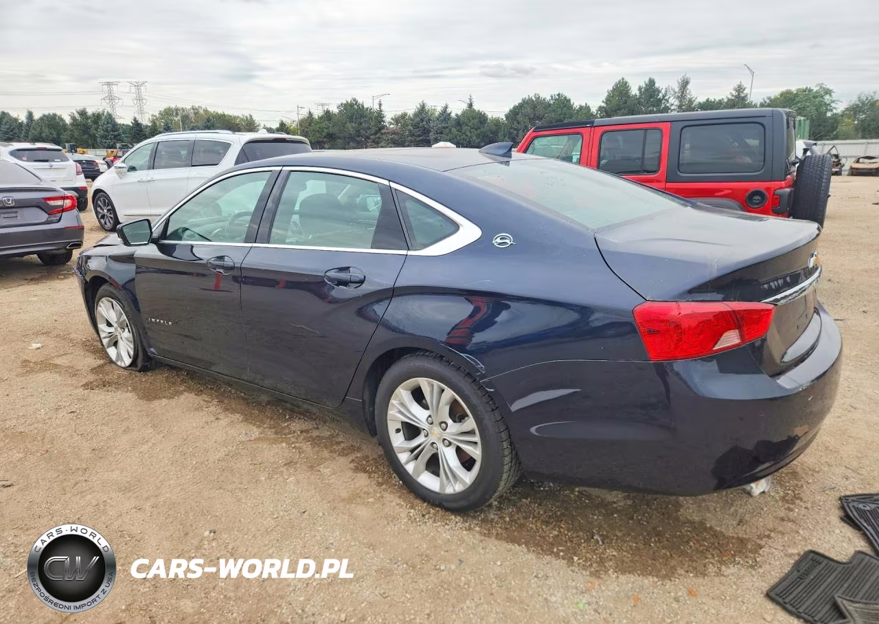 2015 Chevrolet Impala Lt VIN:2G1125S36F9228322 - 2