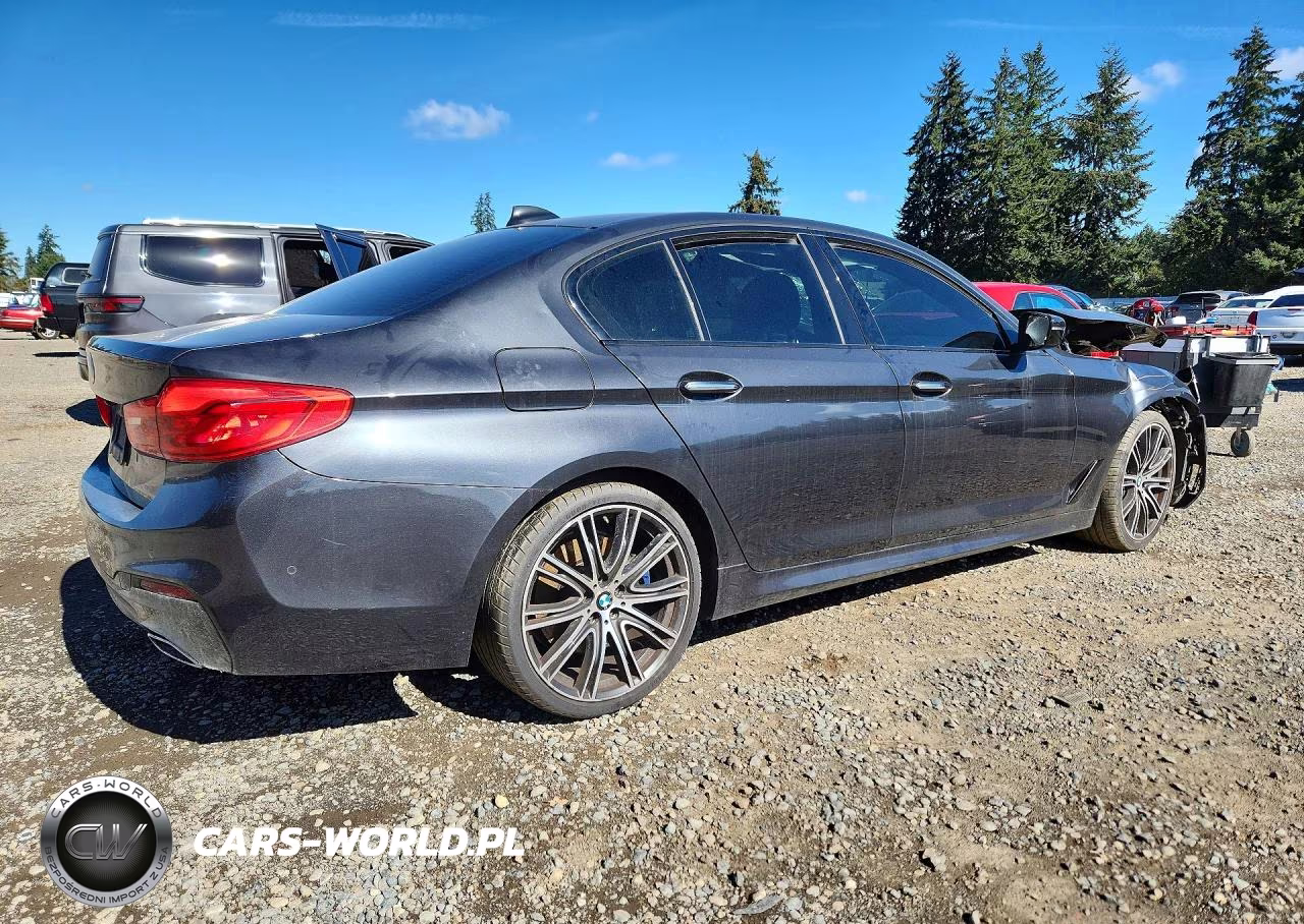 2017 BMW 540 I VIN:WBAJE5C3XHG914233 - 3