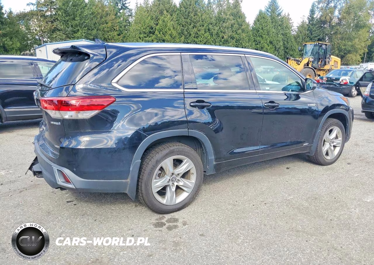 2017 Toyota Highlander Hybrid Limited VIN:5TDDGRFH1HS022371 - 3