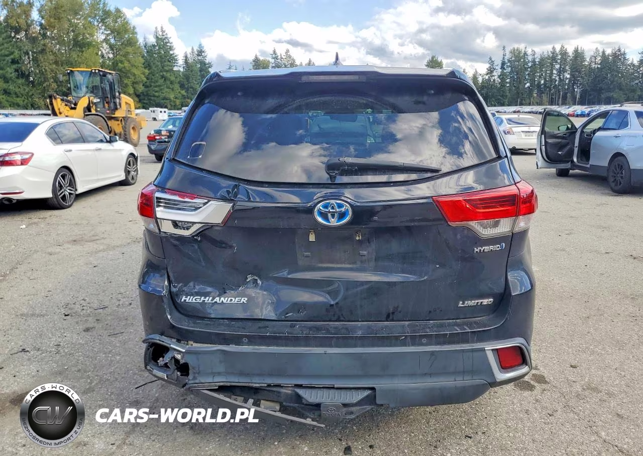 2017 Toyota Highlander Hybrid Limited VIN:5TDDGRFH1HS022371 - 6