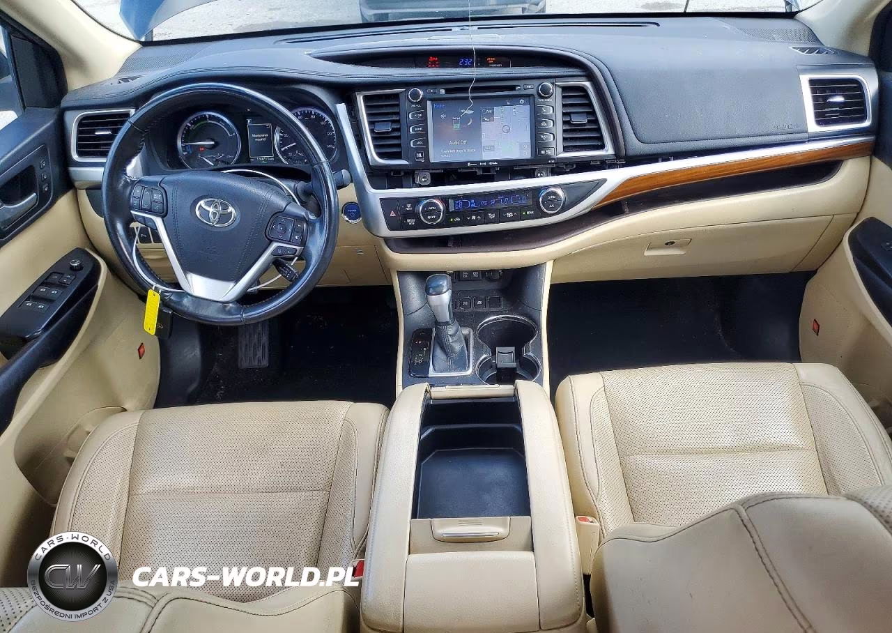 2017 Toyota Highlander Hybrid Limited VIN:5TDDGRFH1HS022371 - 8