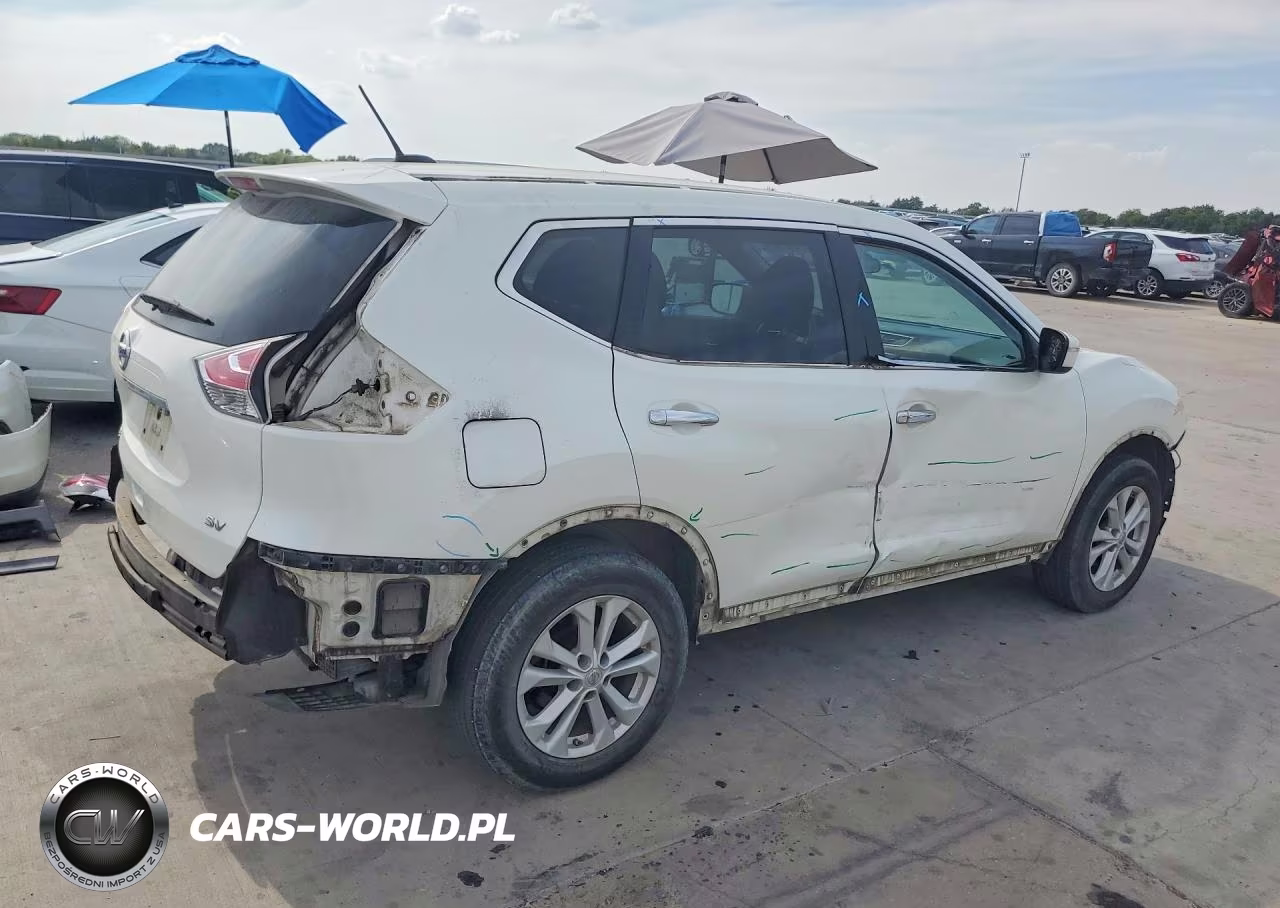 2015 Nissan Rogue Sv VIN:5N1AT2MT0FC766888 - 3