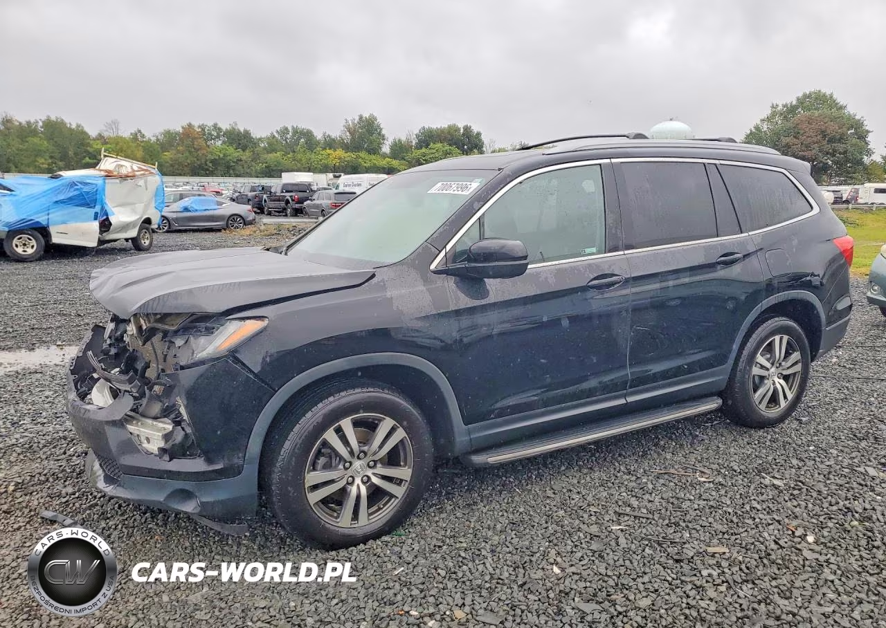 2017 Honda Pilot Exl VIN:5FNYF6H5XHB096642 - 1