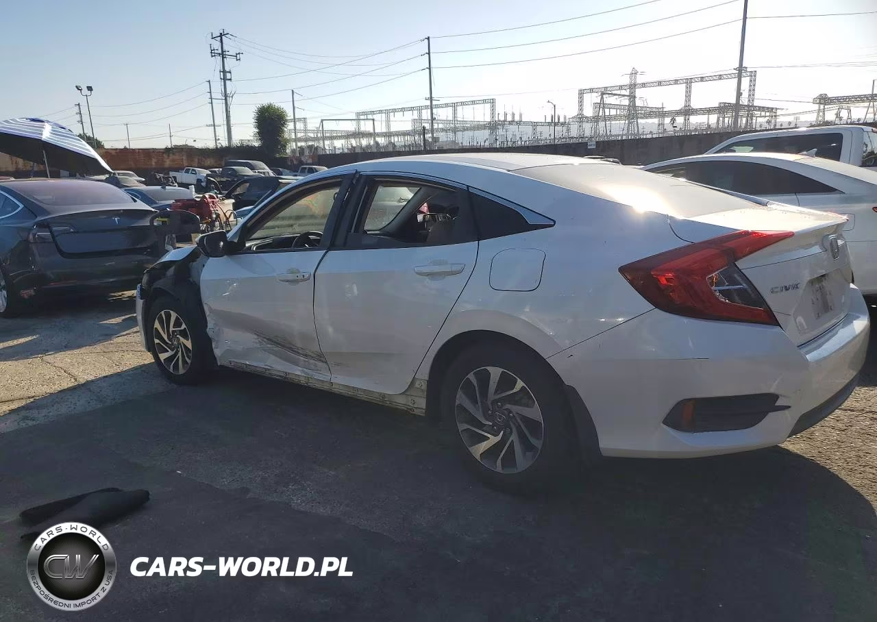 2016 Honda Civic Ex VIN:19XFC2F72GE217388 - 2