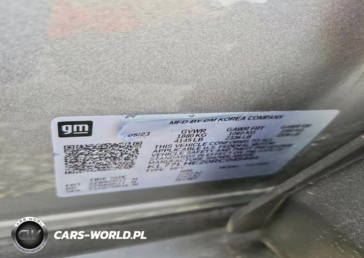 2024 Chevrolet Trax 1Lt VIN:KL77LHE20RC048444 - 13