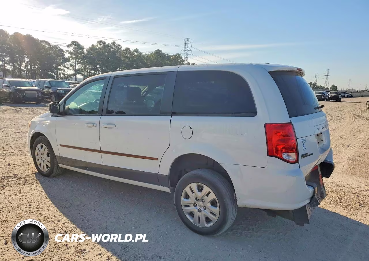 2016 Dodge Grand Caravan Se VIN:2C4RDGBG6GR250275 - 2