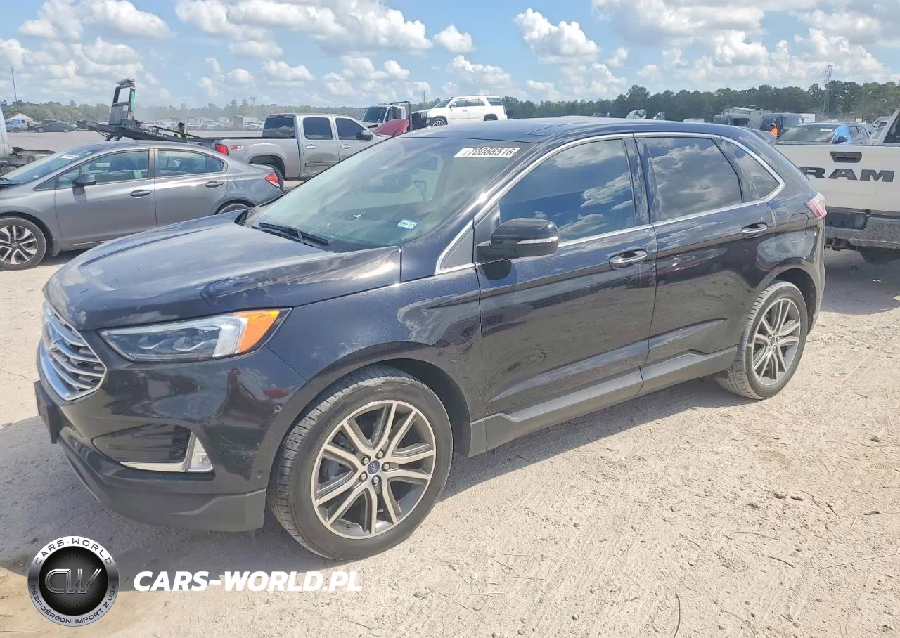 2019 Ford Edge Titanium VIN:2FMPK3K93KBB48842 - 1