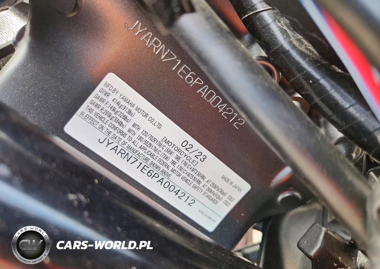 2023 Yamaha Mt09 VIN:JYARN71E6PA004212 - 9