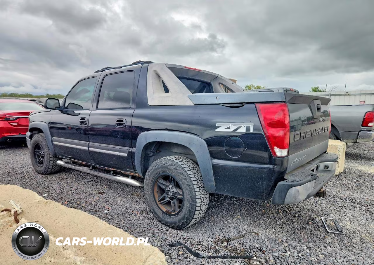 2005 Chevrolet Avalanche K1500 VIN:3GNEK12Z95G225822 - 2