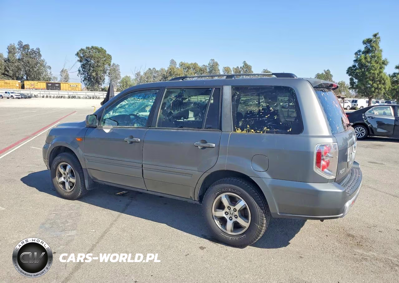 2008 Honda Pilot Ex VIN:5FNYF28468B028080 - 2