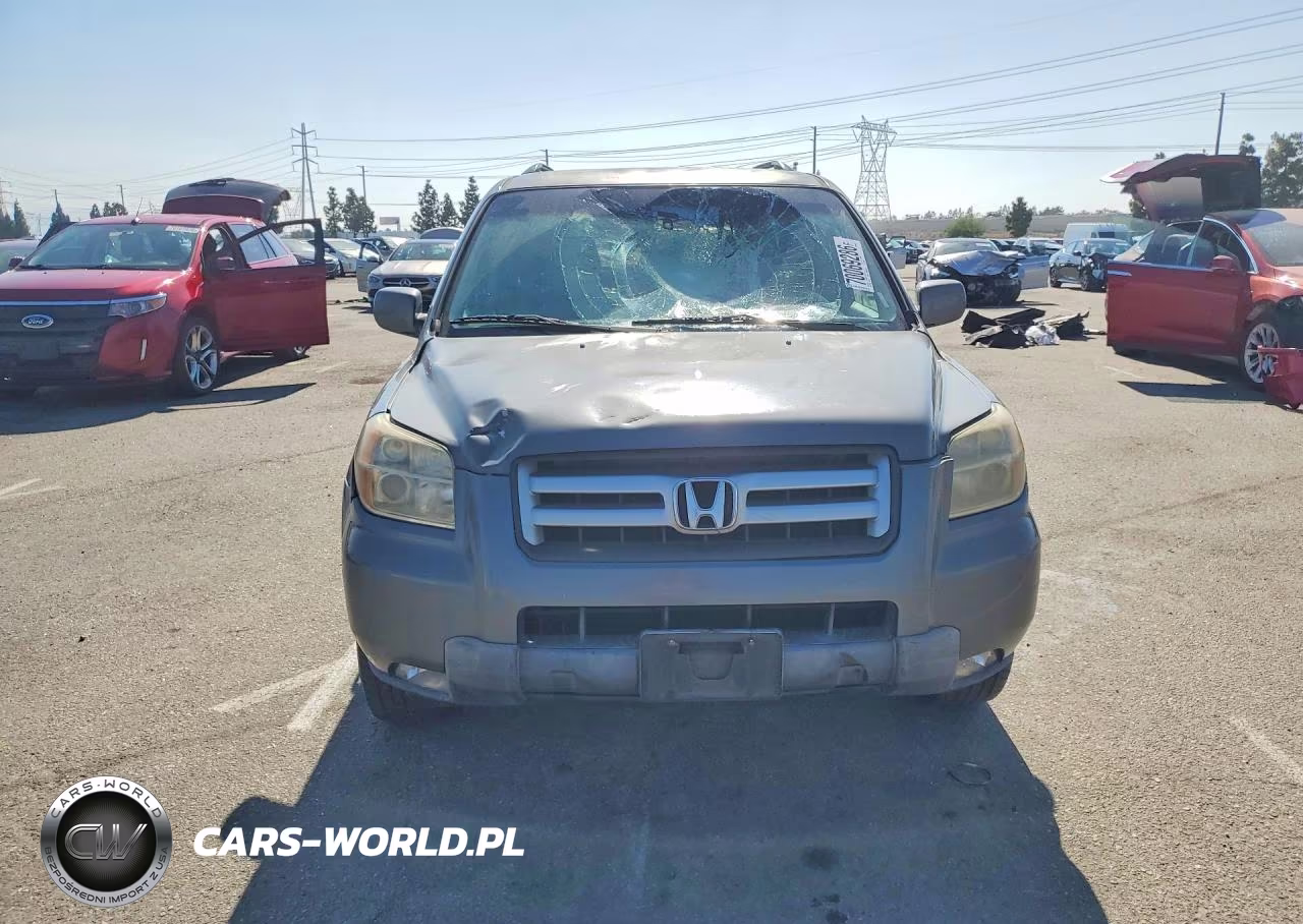 2008 Honda Pilot Ex VIN:5FNYF28468B028080 - 5