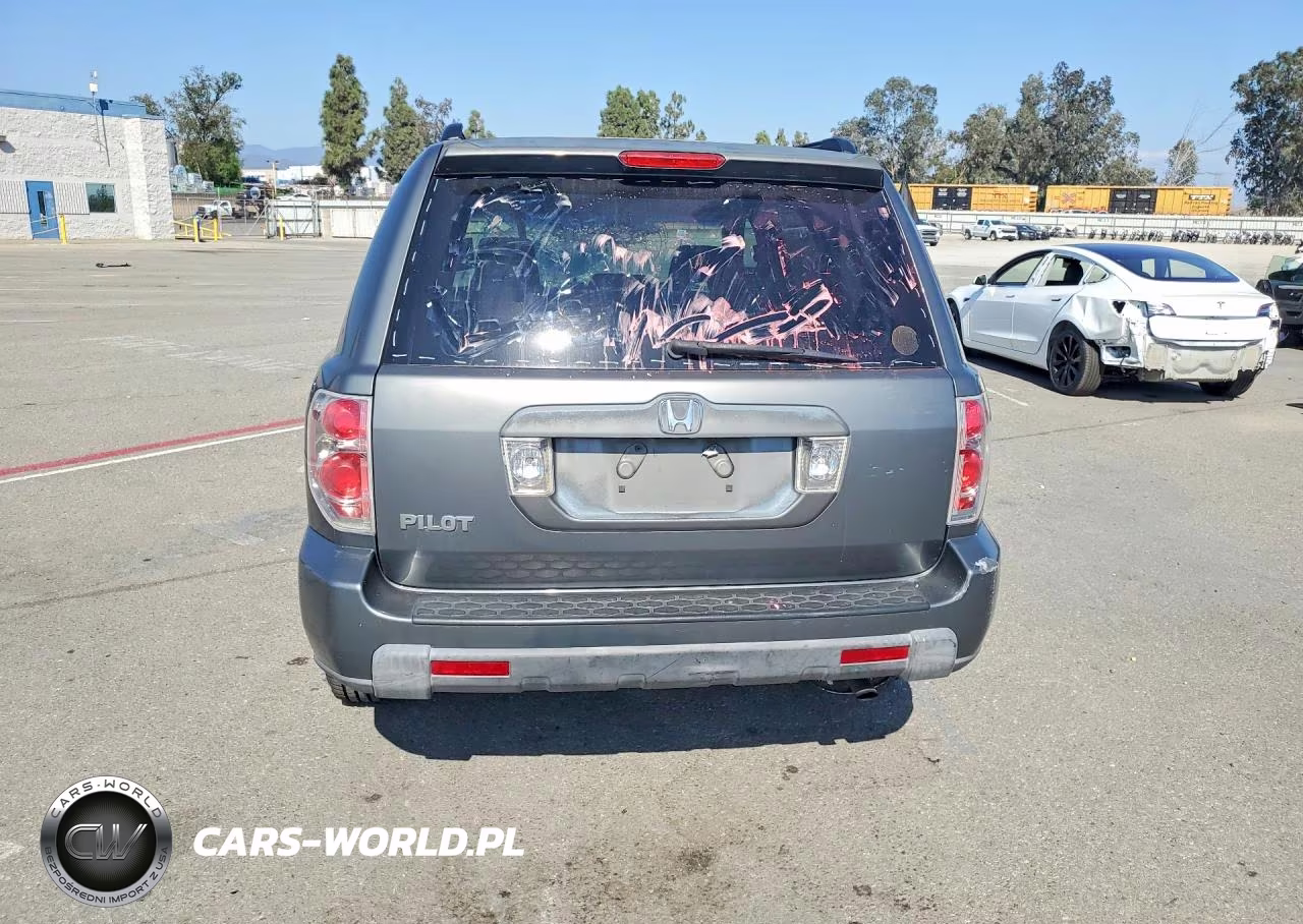 2008 Honda Pilot Ex VIN:5FNYF28468B028080 - 6