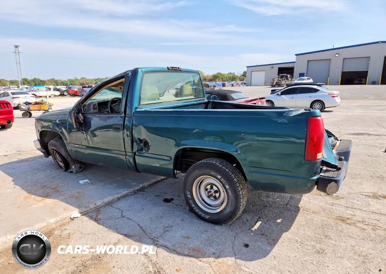 1998 GMC Sierra C1500 VIN:1GTEC14W1WZ553536 - 2
