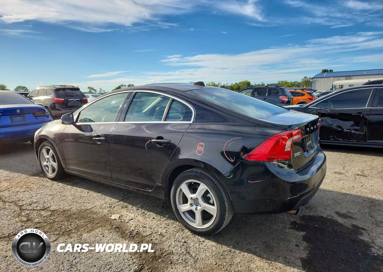 2012 Volvo S60 T5 VIN:YV1622FS9C2027273 - 2