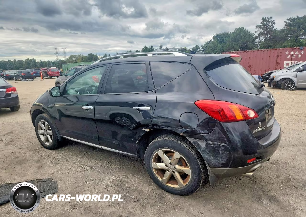 2009 Nissan Murano S VIN:JN8AZ18W79W210022 - 2