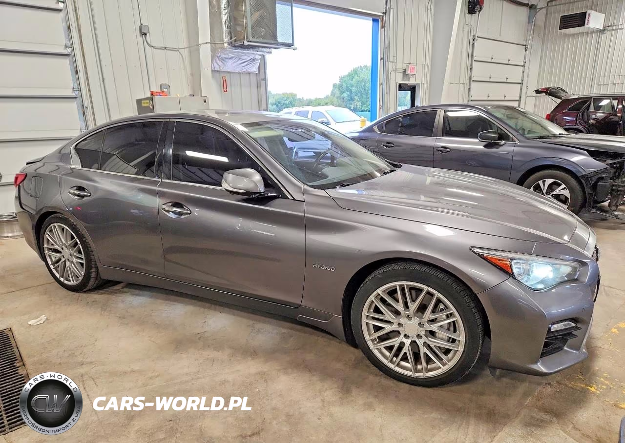 2014 Infiniti Q50 Hybrid Sport VIN:JN1AV7AR6EM702600 - 4