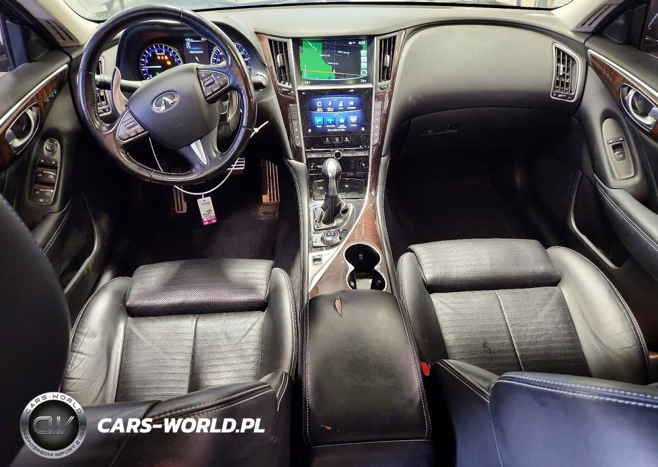 2014 Infiniti Q50 Hybrid Sport VIN:JN1AV7AR6EM702600 - 8