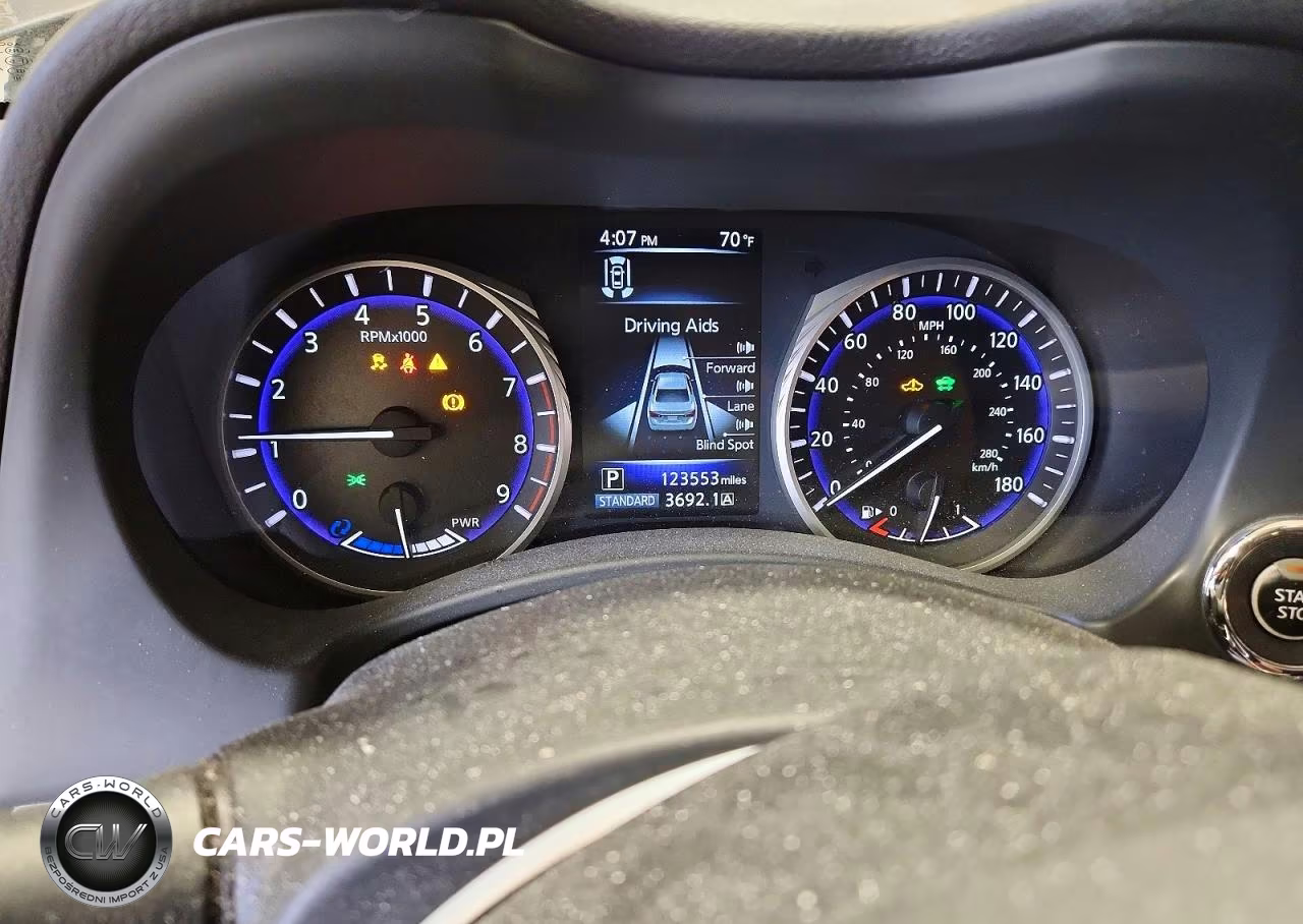2014 Infiniti Q50 Hybrid Sport VIN:JN1AV7AR6EM702600 - 9