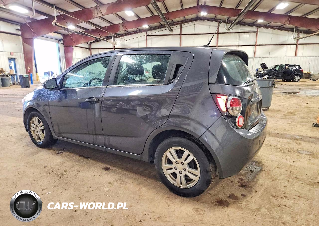 2012 Chevrolet Sonic Lt VIN:1G1JC6SH4C4169199 - 2