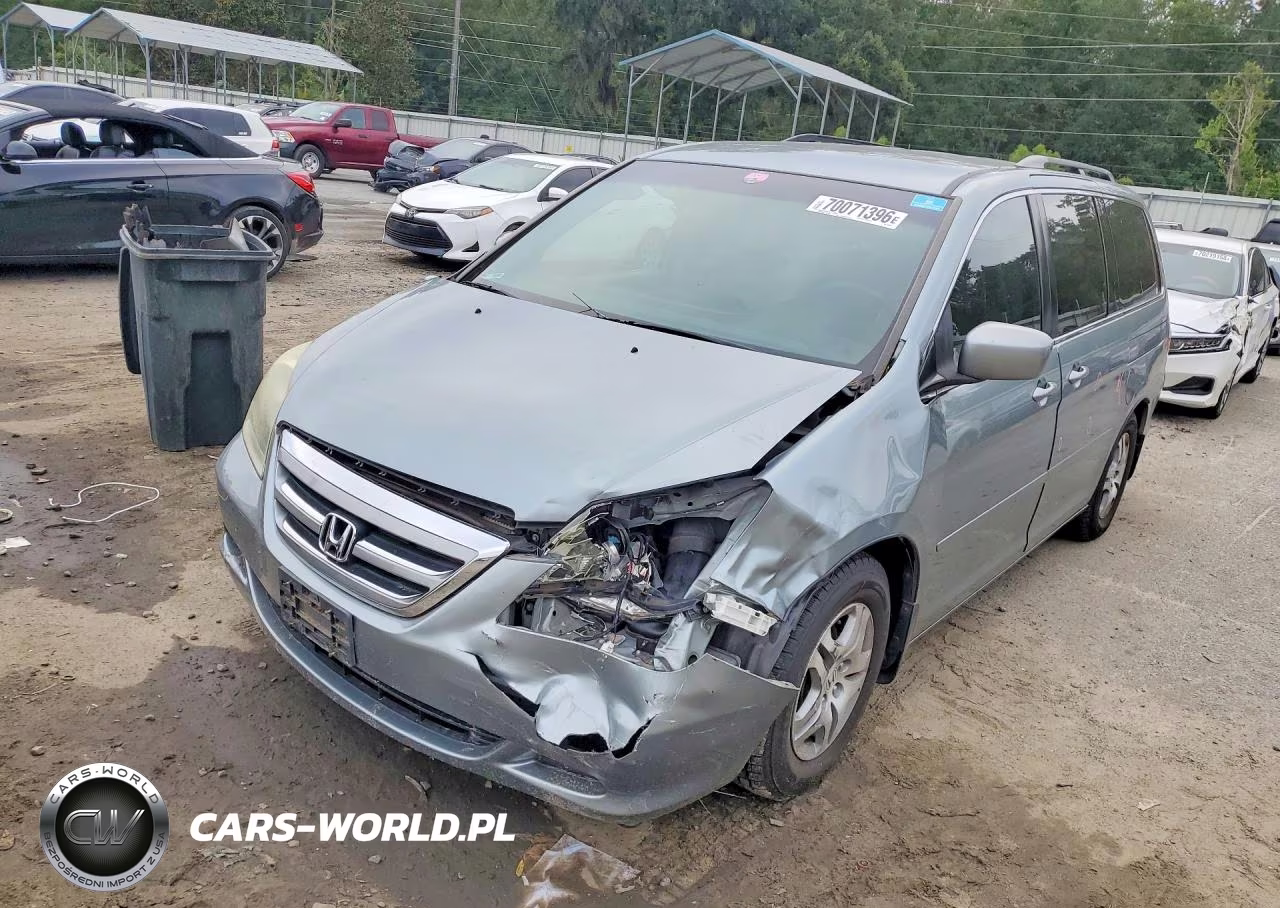 2007 Honda Odyssey Ex VIN:5FNRL38427B002920 - 1