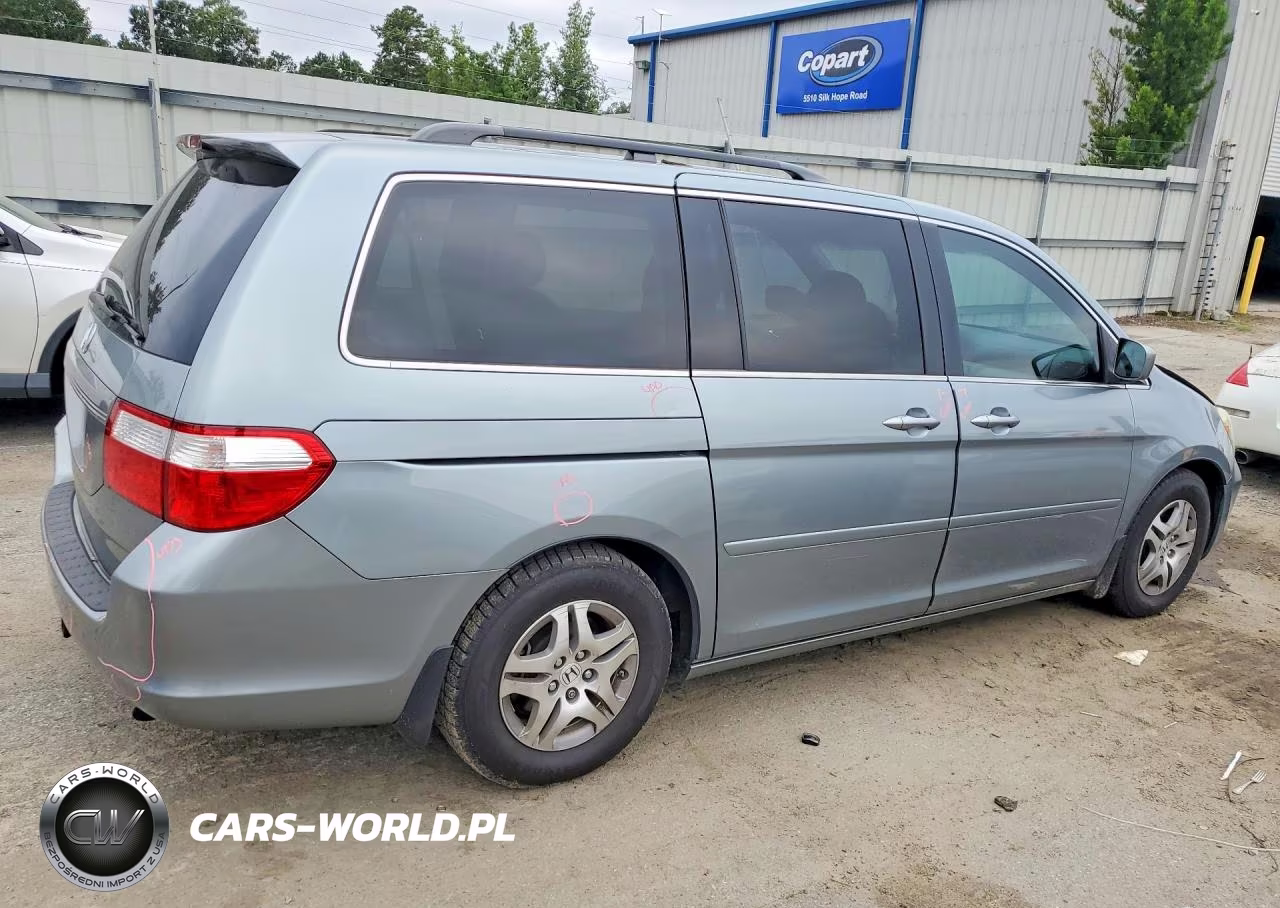 2007 Honda Odyssey Ex VIN:5FNRL38427B002920 - 3