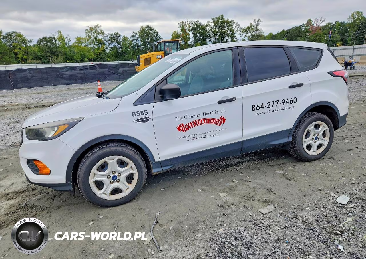 2018 Ford Escape S VIN:1FMCU0F70JUD38316 - 1