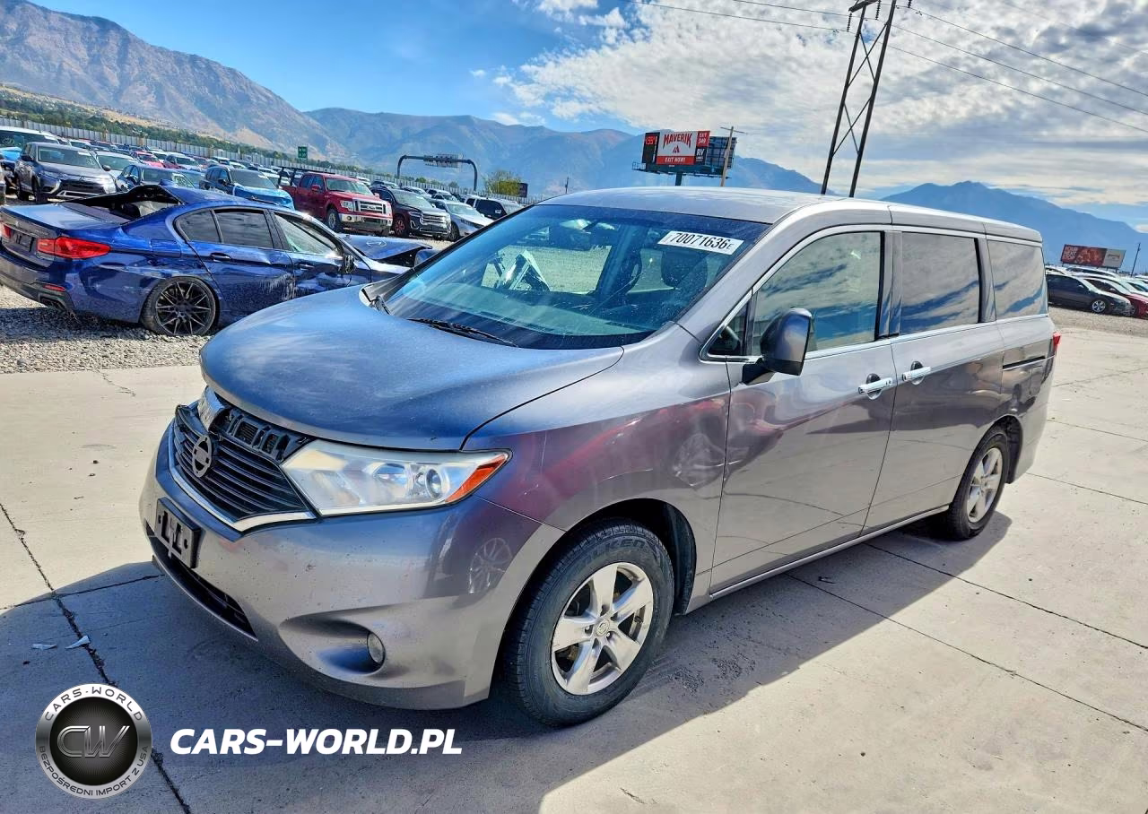 2015 Nissan Quest 3.5 Sv VIN:JN8AE2KP6F9129333 - 1