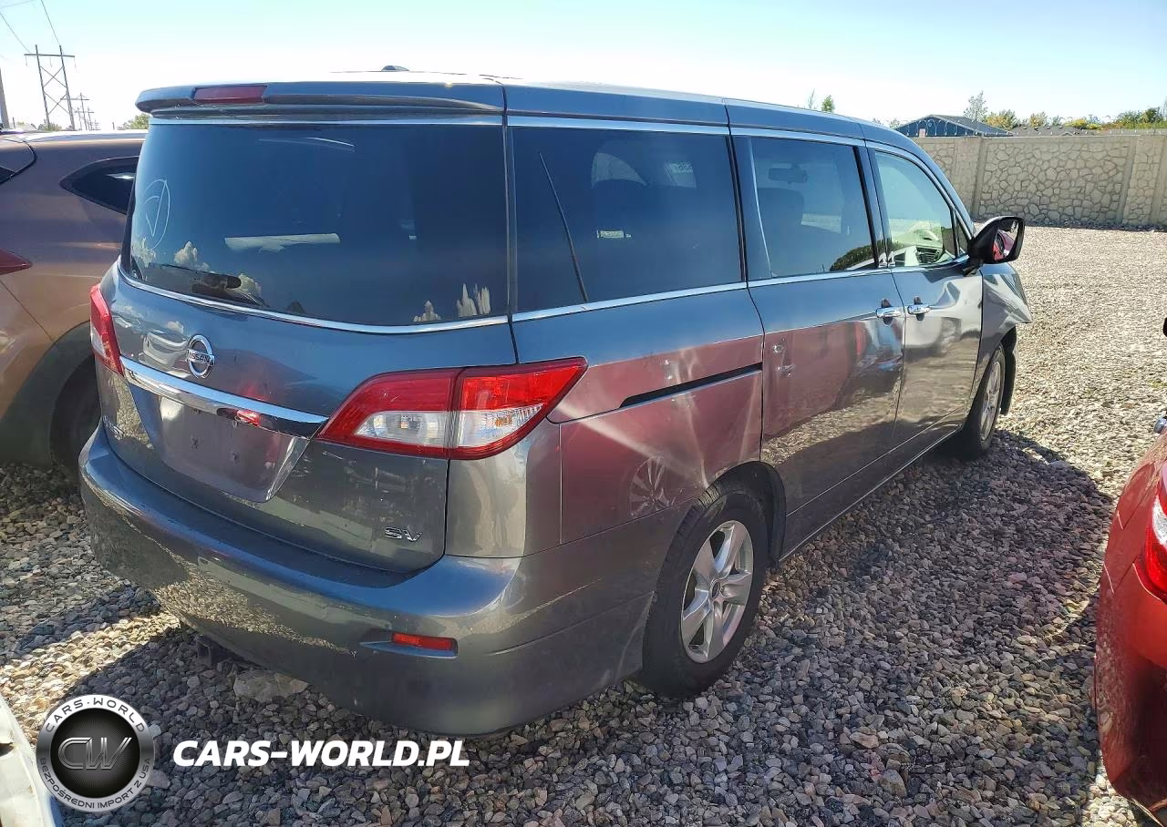 2015 Nissan Quest 3.5 Sv VIN:JN8AE2KP6F9129333 - 2