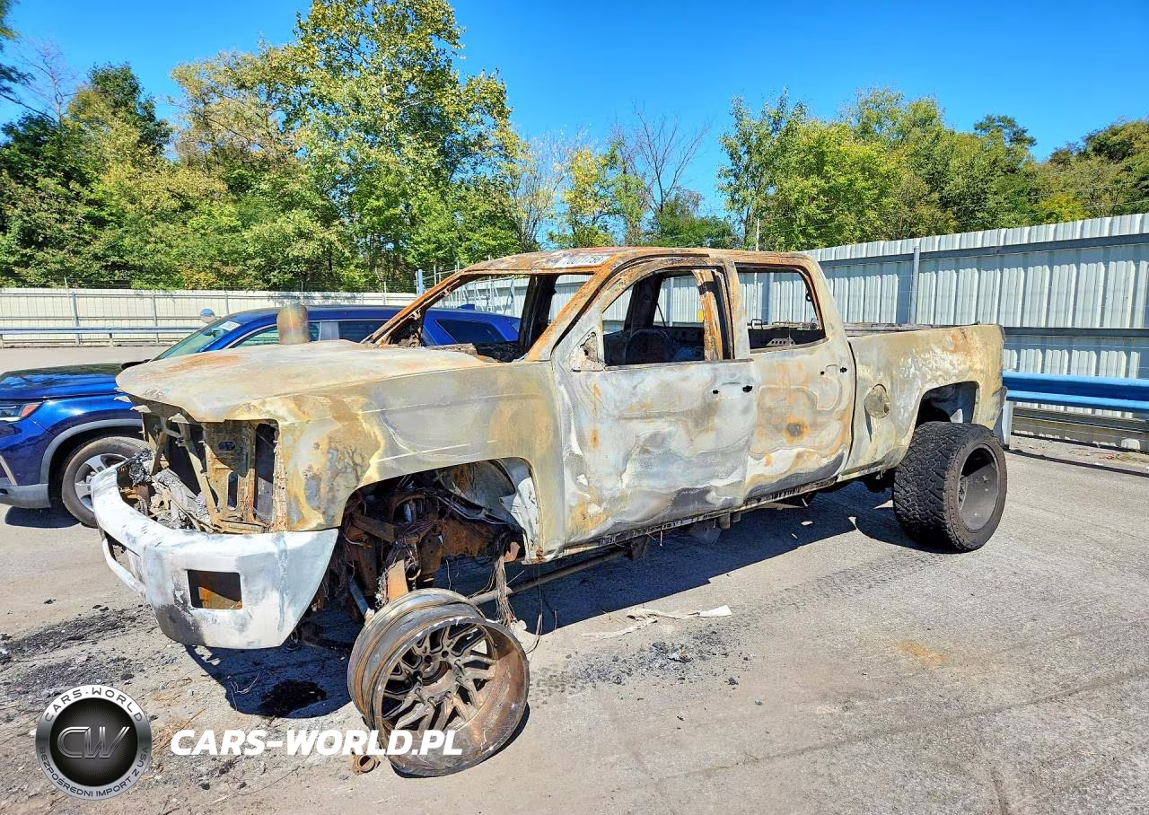 2015 Chevrolet Silverado K3500 Ltz VIN:1GC4K0C84FF595325 - 1