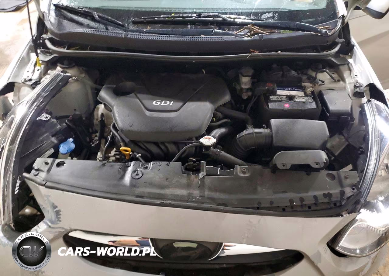 2013 Hyundai Accent Gls VIN:KMHCU4AE4DU321472 - 11