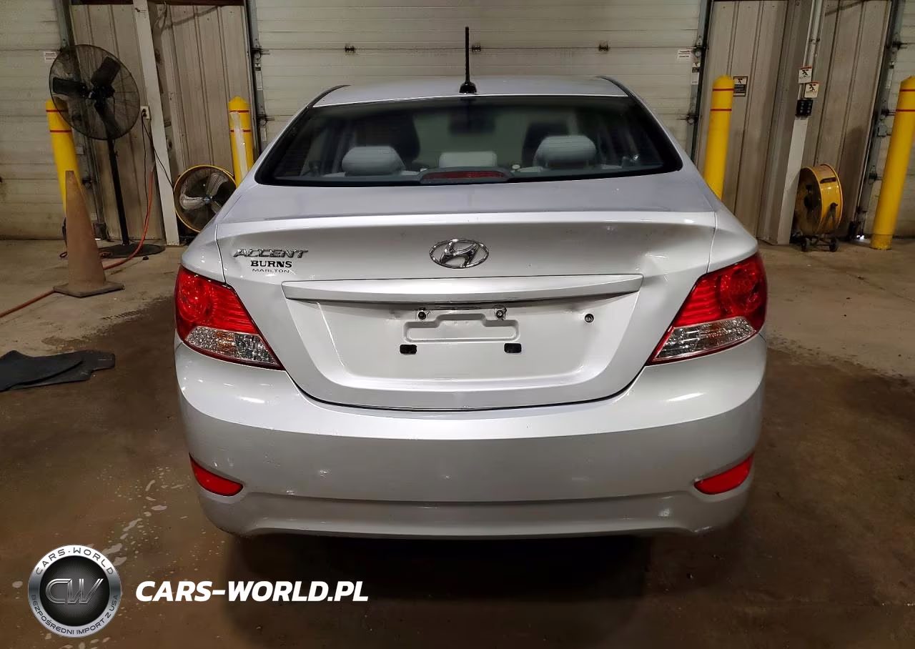 2013 Hyundai Accent Gls VIN:KMHCU4AE4DU321472 - 6