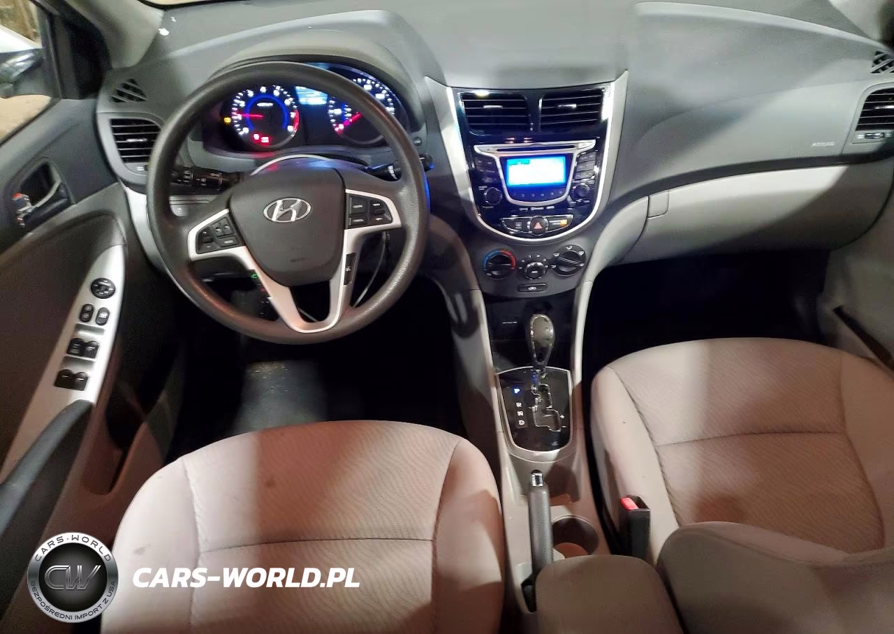 2013 Hyundai Accent Gls VIN:KMHCU4AE4DU321472 - 8