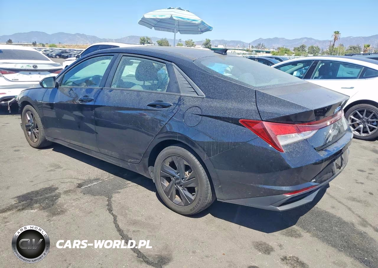 2022 Hyundai Elantra Sel VIN:KMHLM4AG5NU286945 - 2