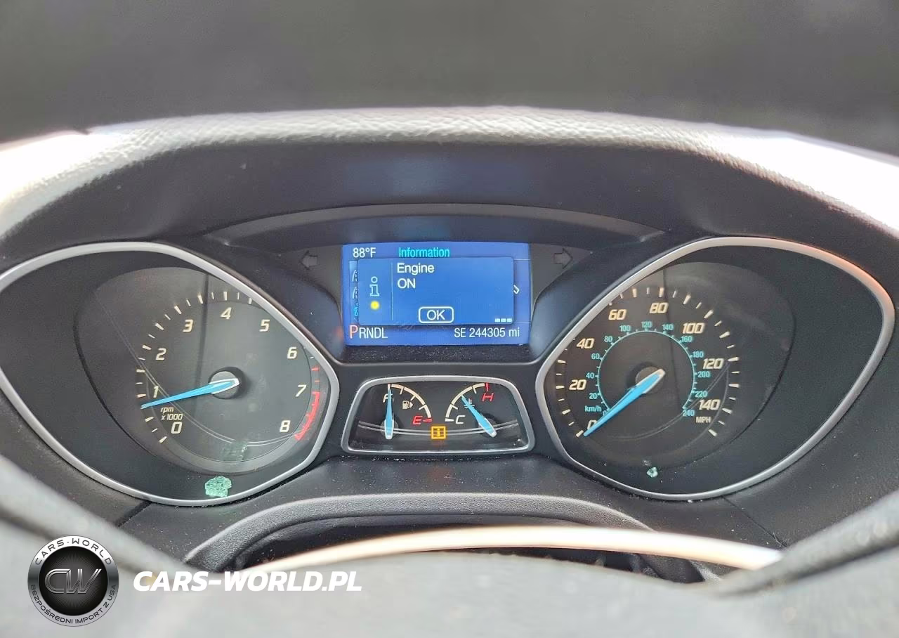 2014 Ford Focus Se VIN:1FADP3K29EL179437 - 9