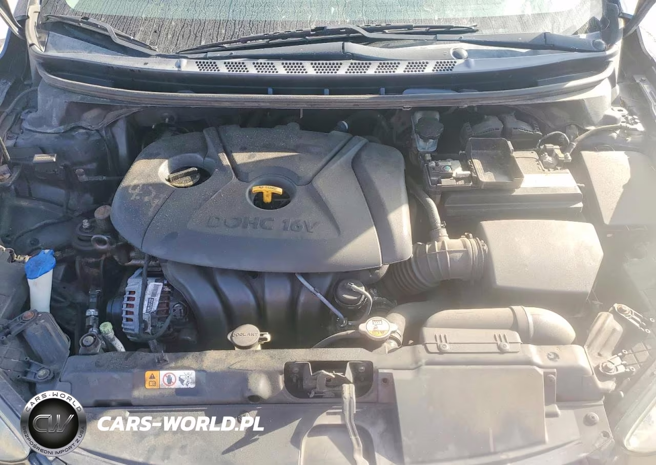 2013 Hyundai Elantra Gls VIN:5NPDH4AE1DH195160 - 11