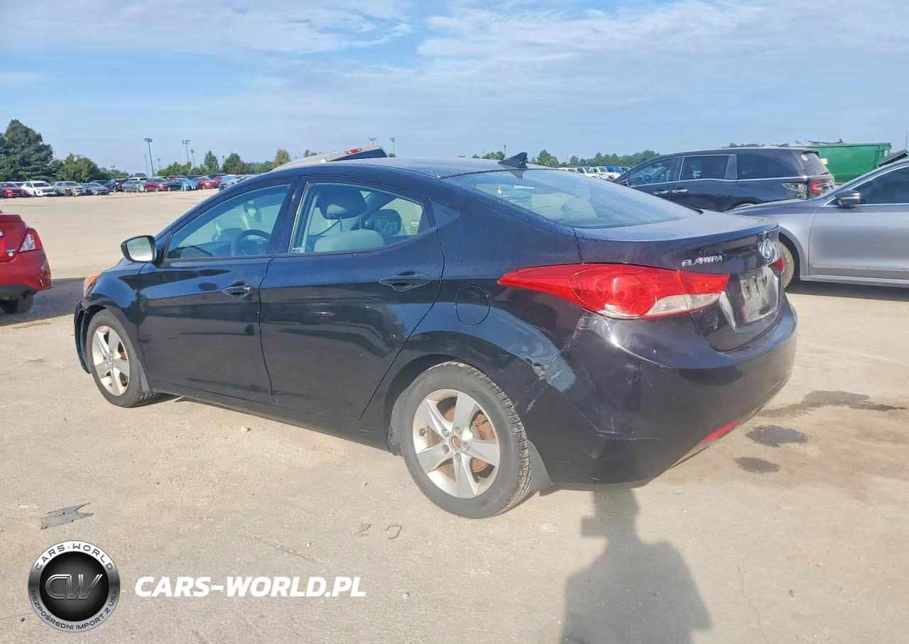 2013 Hyundai Elantra Gls VIN:5NPDH4AE1DH195160 - 2